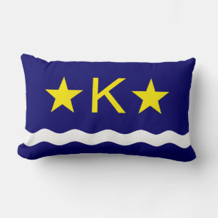 Bandera de Kinshasa, almohada lumbar del Congo