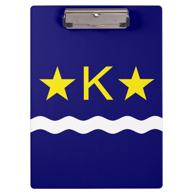 Bandera de Kinshasa, Portapapeles del Congo (Anverso)