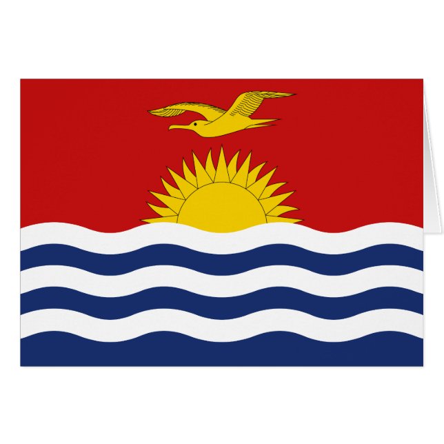 Bandera de Kiribati (Anverso (Horizontal))