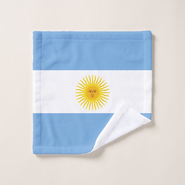 Bandera de la Argentina (Toallita)