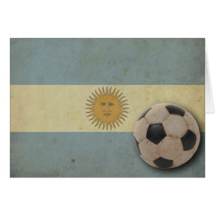 Bandera de la Argentina del vintage