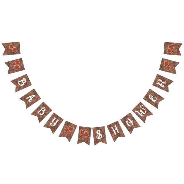 Bandera de la bandera de Baby Shower de Berry Swee (Todo)