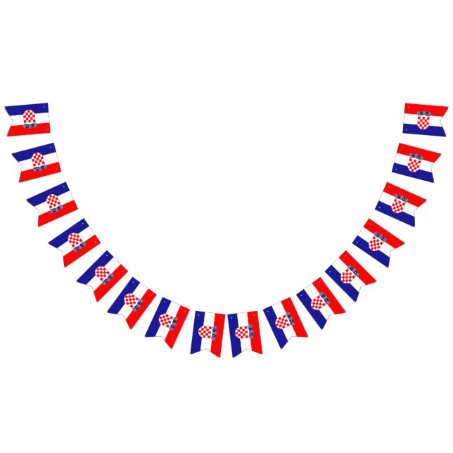 Bandera de la bandera de Croacia (Todo)