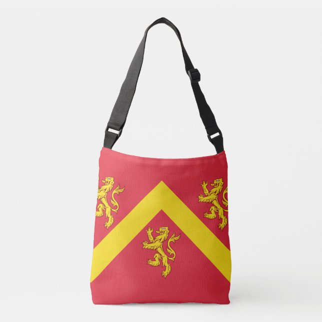 Bandera de la Bolsa de Crossbody de Anglesey (Anverso)