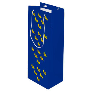 Bandera de la bolsa de regalo de vino de Sussex