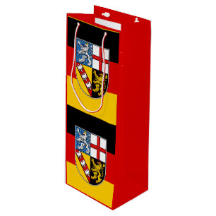Bandera de la Bolsa de Regalo del Vino de Saarlan