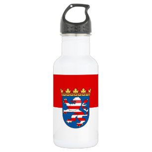 Bandera de la botella de agua de Hesse