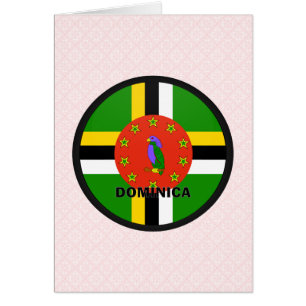 Bandera de la calidad de Dominica Roundel