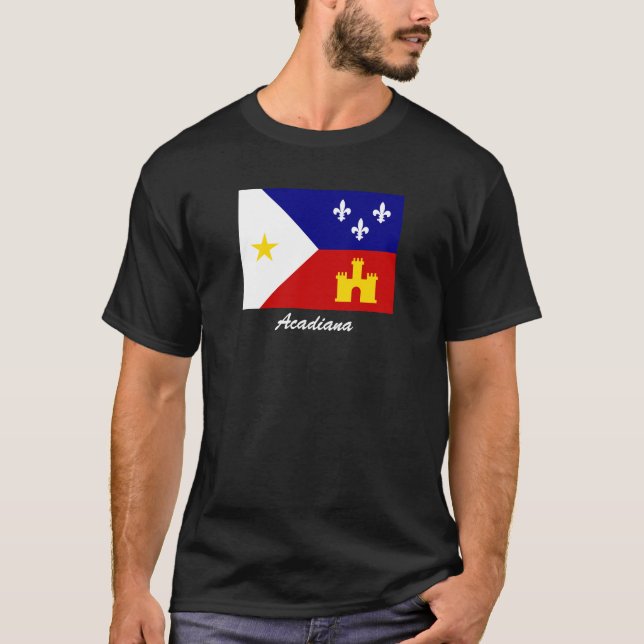 Bandera de la camisa de Acadiana (Anverso)