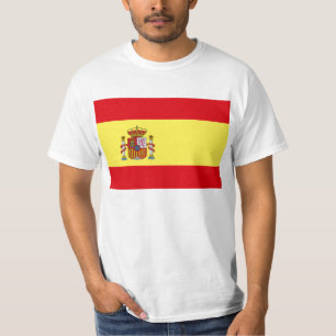 Bandera de la camiseta de España