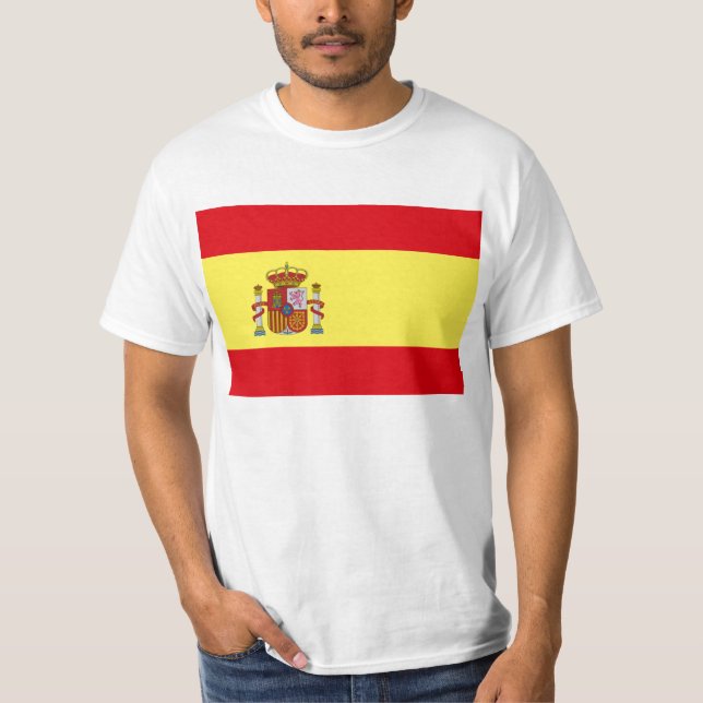 Bandera de la camiseta de España (Anverso)