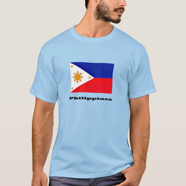 Bandera de la camiseta de Filipinas (Anverso)