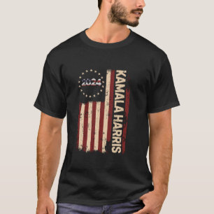 Bandera de la camiseta de Kamala Brat Elecciones p