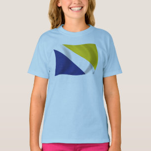 Bandera de la camiseta de la bandera de Schleswig 