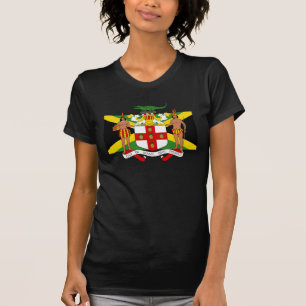 Bandera de la camiseta de la moda de Jamaica
