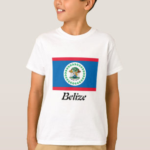 Bandera de la camiseta de los chicas de Belice