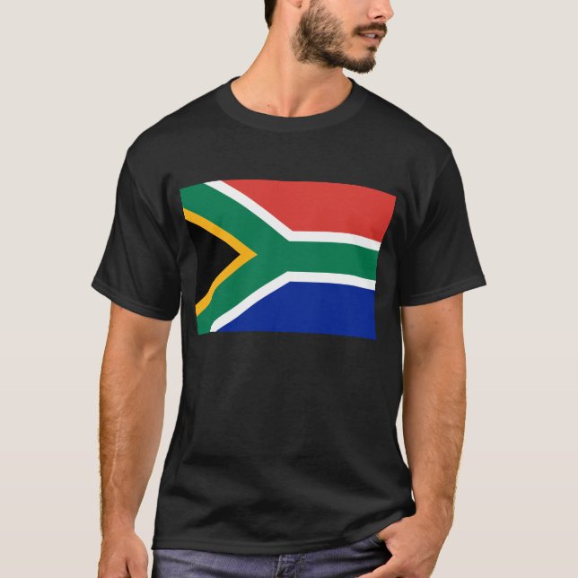 Bandera De La Camiseta De Sudáfrica (Anverso)