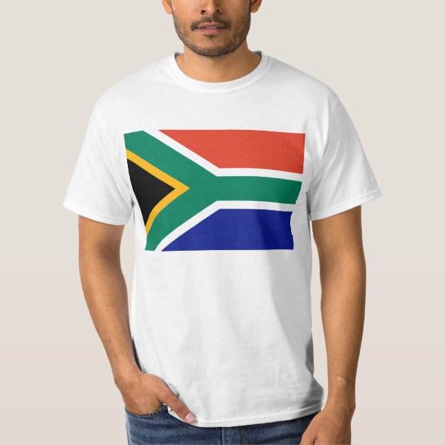 Bandera de la camiseta de Sudáfrica (Anverso)