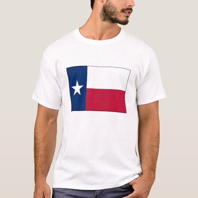 Bandera de la camiseta de Tejas (Anverso)