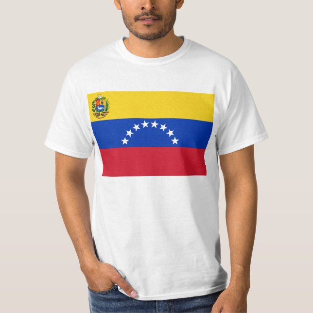 Bandera de la camiseta de Venezuela (Anverso)