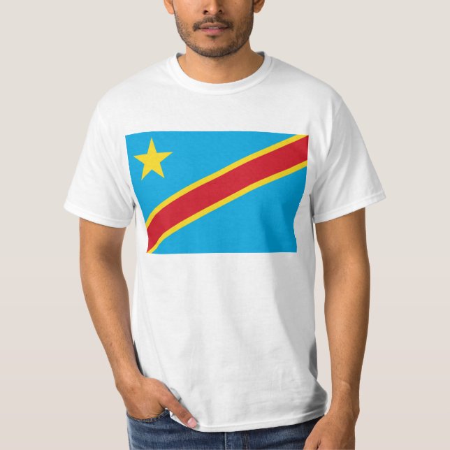 Bandera de la camiseta Democratic del República (Anverso)