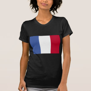 Bandera de la camiseta femenina de Francia