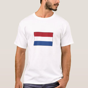 Bandera de la camiseta holandesa