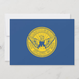 Bandera de la ciudad de Atlanta