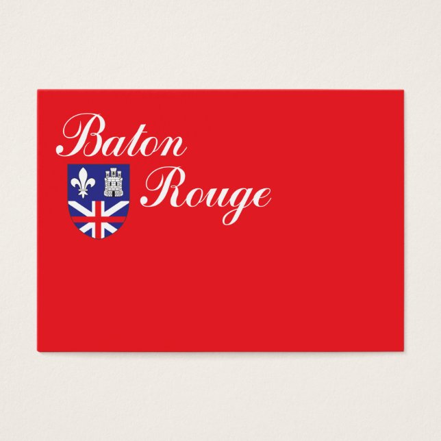 Bandera de la ciudad de Baton Rouge (Frente)