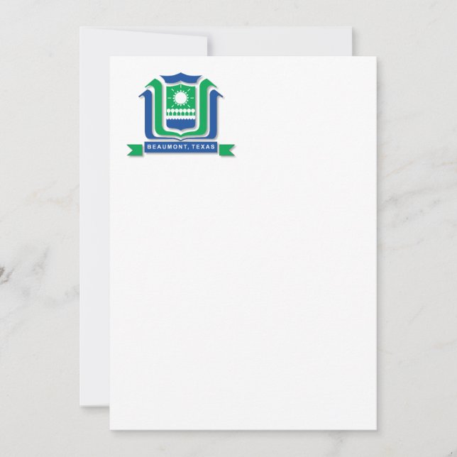 Bandera de la ciudad de Beaumont (Anverso)