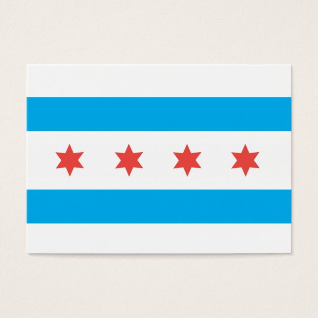 Bandera de la ciudad de Chicago (Frente)