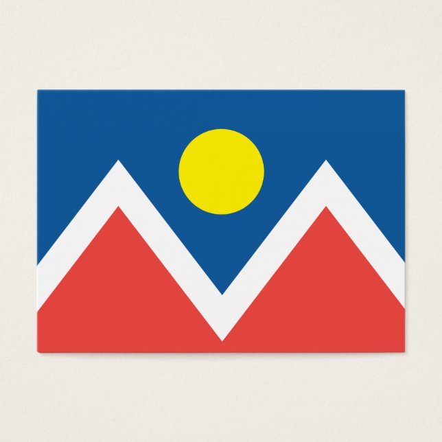 Bandera de la ciudad de Denver (Frente)