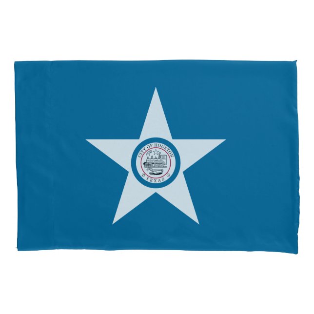 Bandera de la ciudad de Houston, Funda de Pillow d (Anverso)