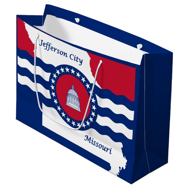 Bandera de la ciudad de Jefferson, Bolsa de Regalo (Angulo Anverso)