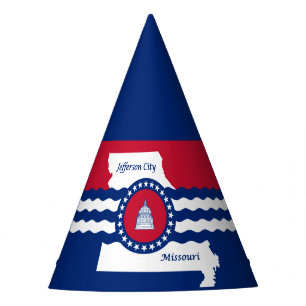 Bandera de la ciudad de Jefferson, Gorra Fiesta de