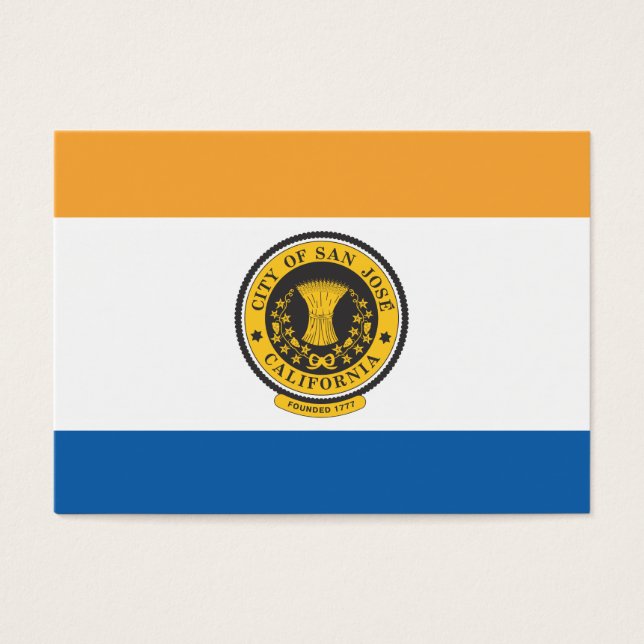Bandera de la ciudad de San José (Frente)