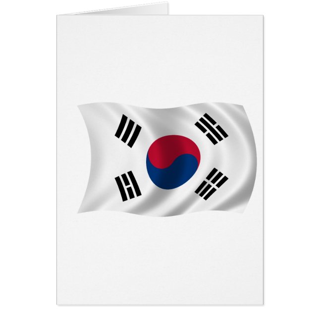 Bandera de la Corea del Sur (Frente)