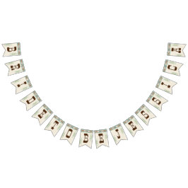 Bandera de la ducha de novia occidental para ser D