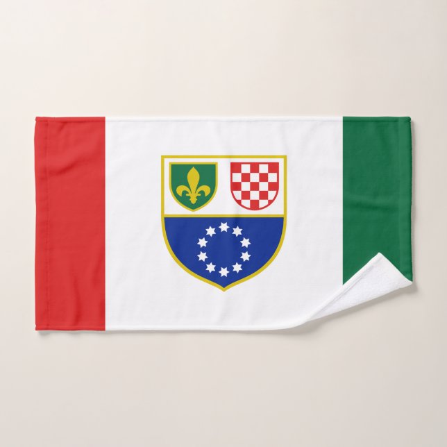Bandera de la Federación de Bosnia-Herzegovina (Toalla de mano)
