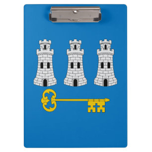 Bandera de La Habana, portapapeles de Cuba