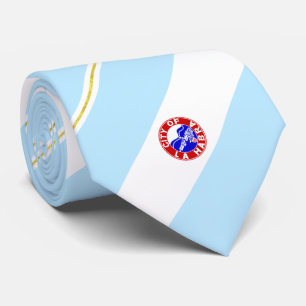 Bandera de la Habra (California), corbatas de cuel