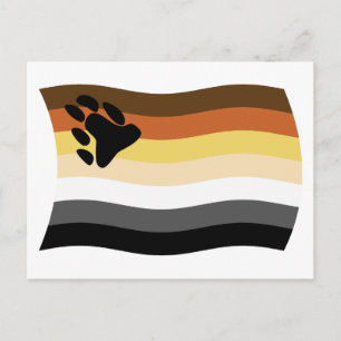 Bandera de la Hermandad del Oso Tarjeta Postal