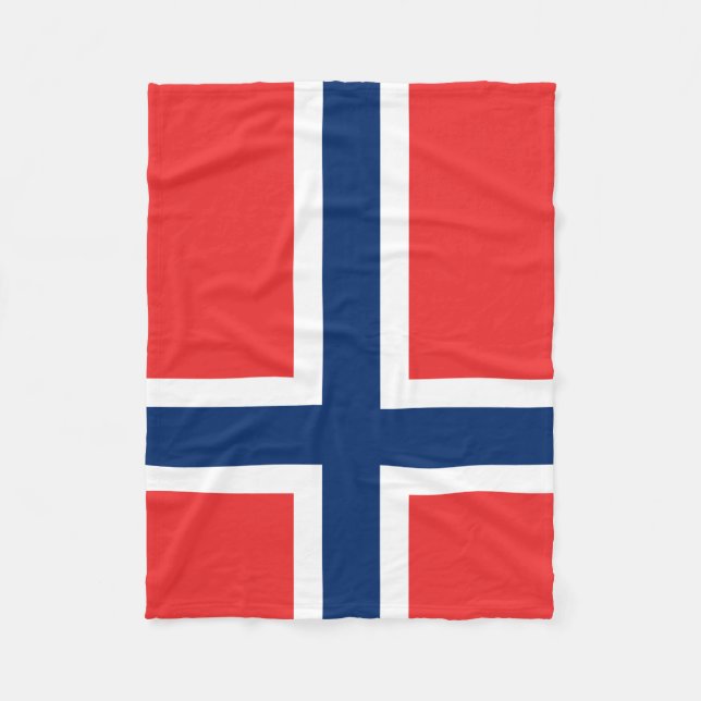 Bandera de la manta de Noruega (Anverso)