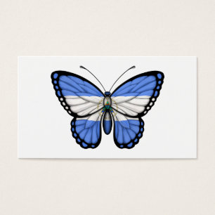 Bandera de la mariposa de Nicaragua