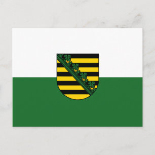 Bandera de la postal sajónica