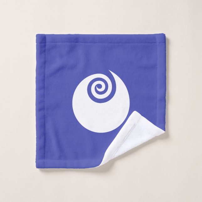 Bandera de la prefectura de Ibaraki, Japón (Toallita)