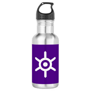 Bandera de la prefectura de Tokio, botella de agua