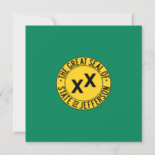 Bandera de la propuesta de la tarjeta de Estado de