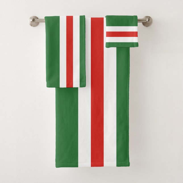 Bandera de la República Chechena de Ichkeria (In situ)