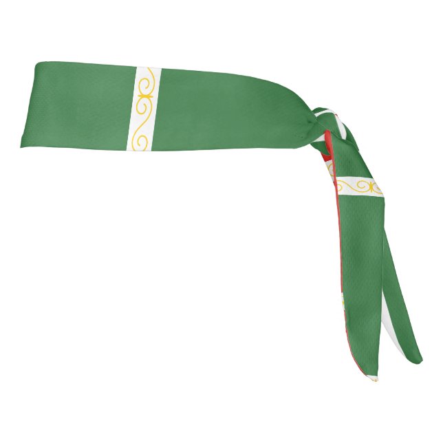 Bandera de la República de Chechenia (Girar 90)